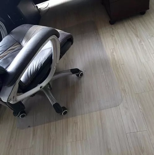Beskyttelsesunderlag til stol 90x130cm - mælkefarvet
