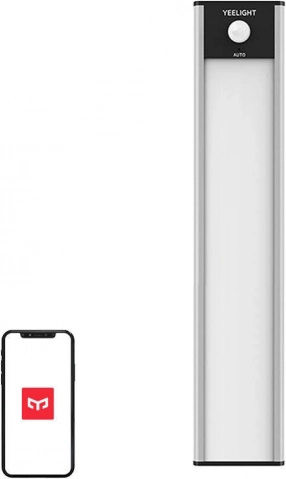 Yeelight skabslys 20 cm, sølv, 2700 K
