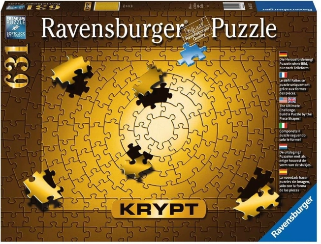 Ravensburger Puzzle Krypt guldudgave 631 brikker