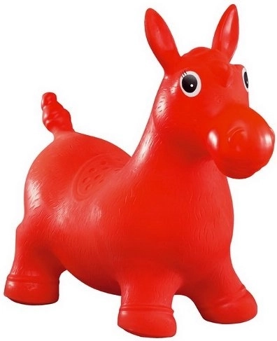 Hoppepony rød