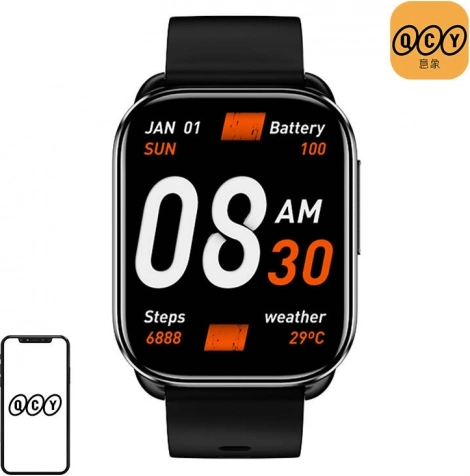 Smarte ur QCY Watch GS grå