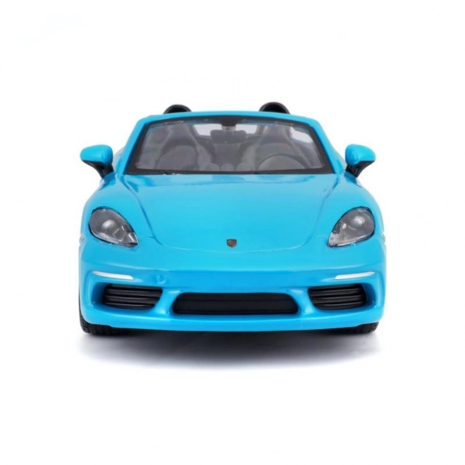 Bburago 1:24 Porsche 718 Boxster Blå