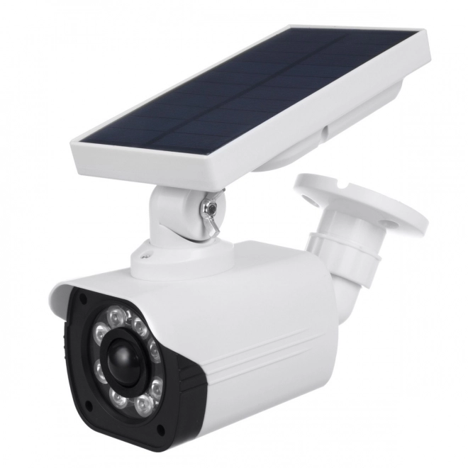 Solcelledrevet dummy kamera med blinkende diode