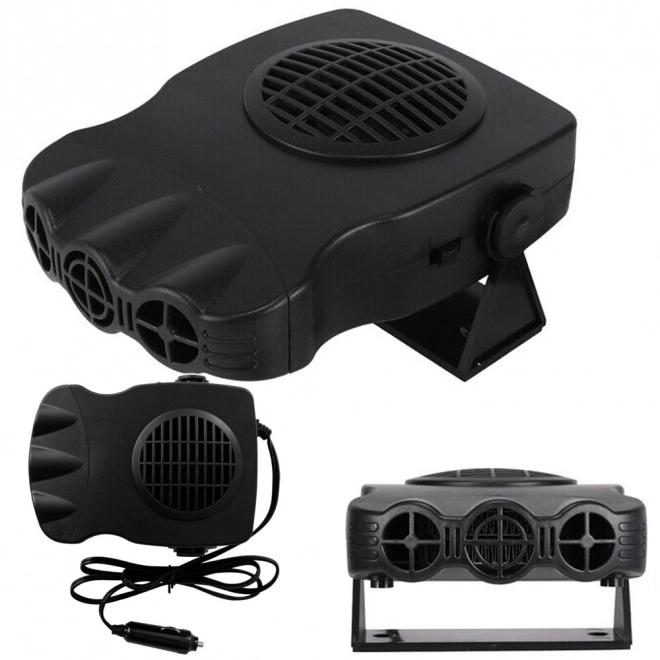 Bærbar bilvarmer og afiser 200W 12V