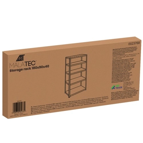 Lagerreol 180x90x40 Malatec 23768
