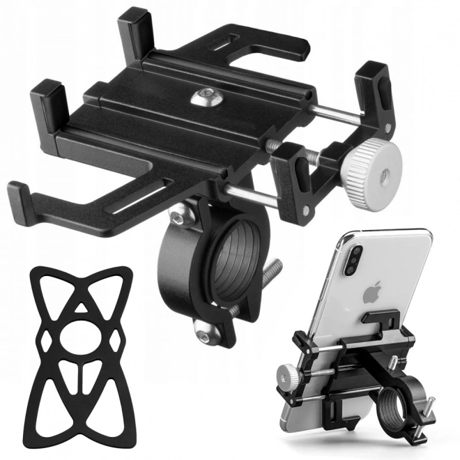 Robust aluminiums telefonholder til cykel