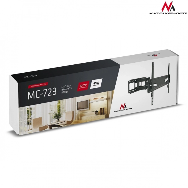 TV-holder 37-80 tommer MC-723 45kg universal max. vesa 600x400 sort