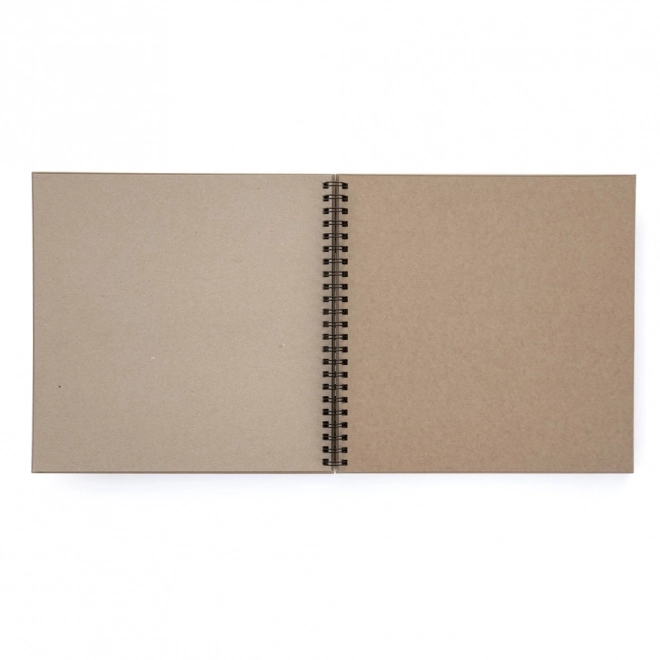 Kreativt album brun 30,5 x 30,5 cm
