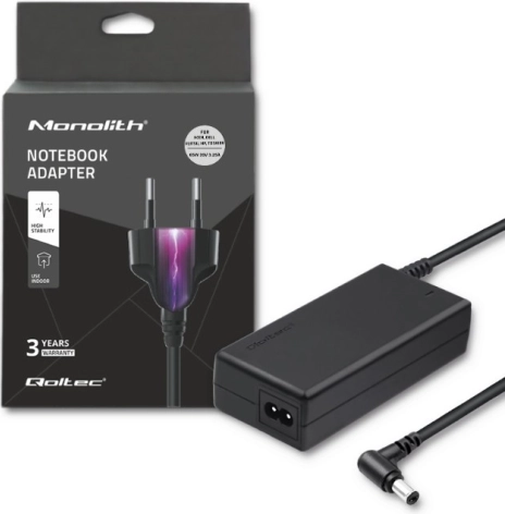 Strømforsyningsadapter til bærbar 65 W, 20 V, 3,25 A, stik 5,5 × 2,5 mm
