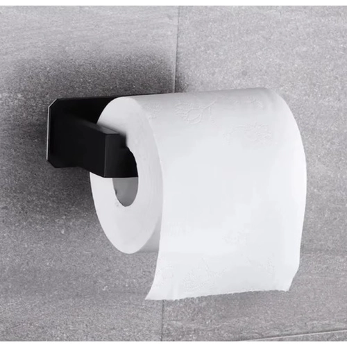 sort loft toiletpapirholder til væg