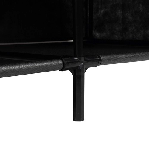 Foldbar stofgarderobe 170x170cm Ruhhy 23740