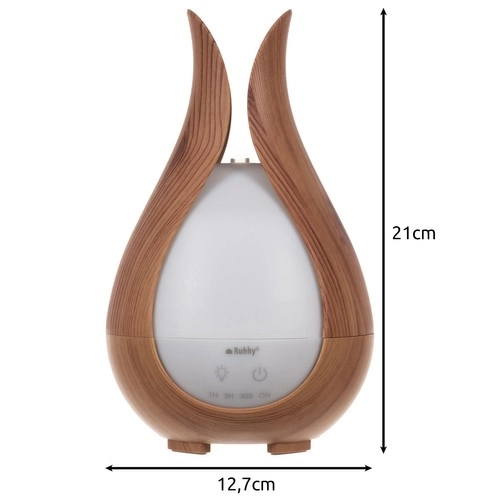 Aroma diffuser og luftfugter 200ml Ruhhy