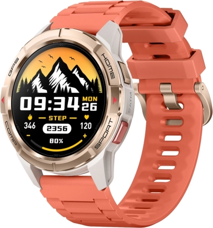 Mibro GS Active smartur med AMOLED og GPS, guld