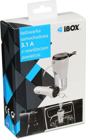 USB-billader 2,1A med aroma-diffuser iBOX CH-01