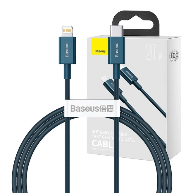 USB-C kabel til hurtig opladning Baseus, 1 m, 20W