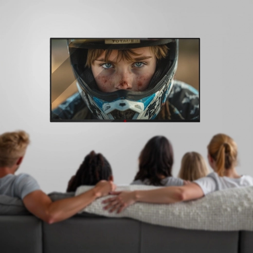 Ultrafladt design – kun 9 mm fra væggen