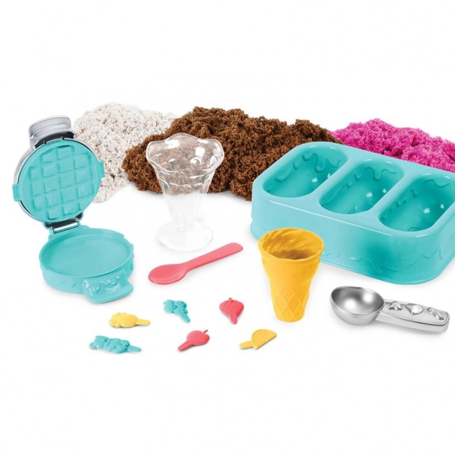Kinetisk sand velduftende isvafler