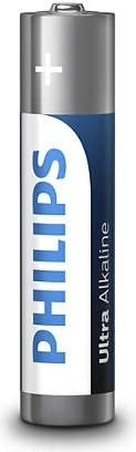 Philips alkalinebatterier AAA 4 stk.
