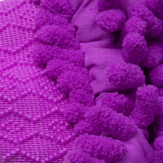 Bilvask handske af mikrofiber - lilla