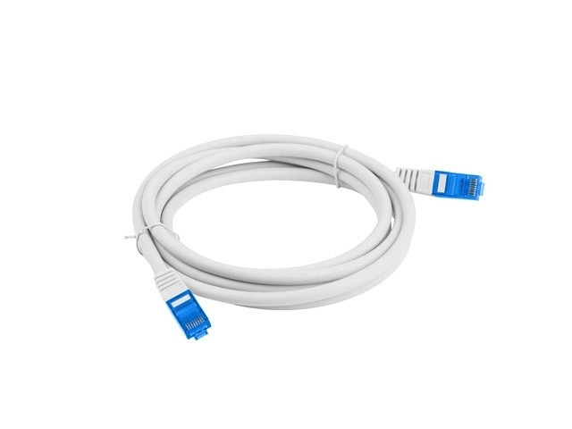 Patchcord kat. 6a S/FTP 20m grå