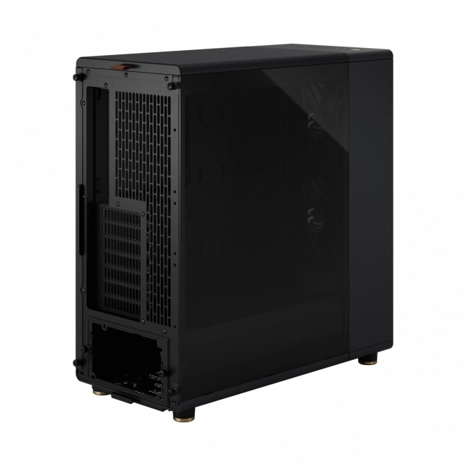Fractal Design kabinet North sort med træelementer