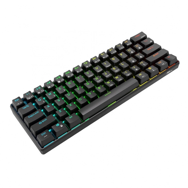 Mekanisk tastatur Royal Kludge RK61 RGB med røde kontakter