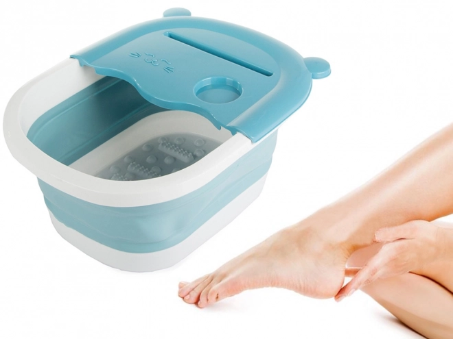 Foldbar fodmassageskål