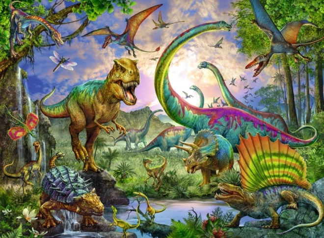 Ravensburger puslespil Jætternes Land 200 brikker