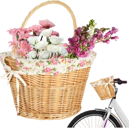 Blomsterforet tekstilindsats