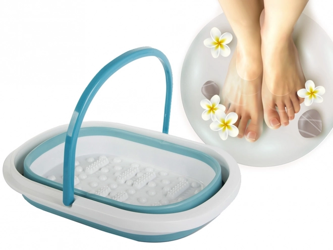 Foldbar fodmassageskål