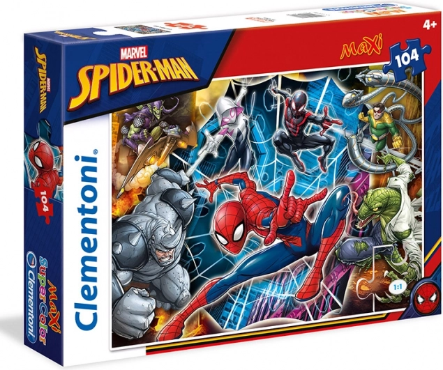 Clementoni Puslespil 104 Maxi Spiderman