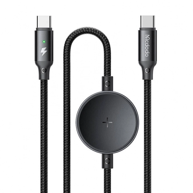 2i1 opladerkabel og trådløs oplader til Samsung-ure