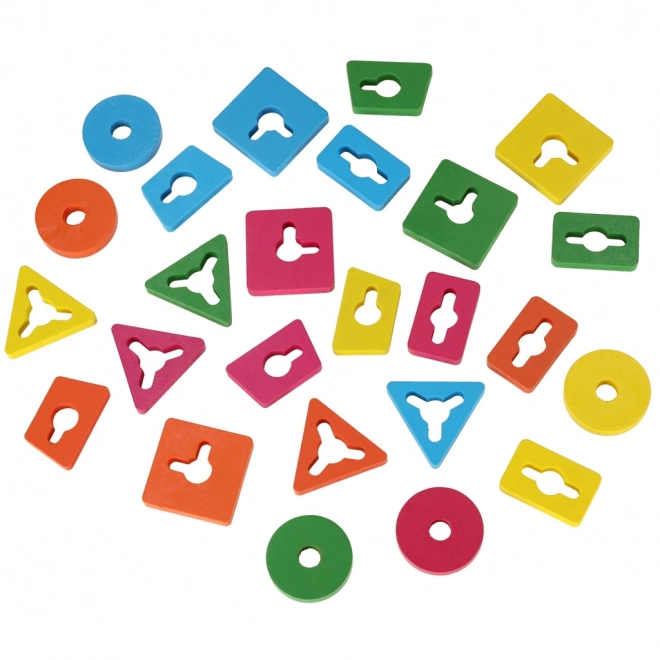 Træ tårn med perler