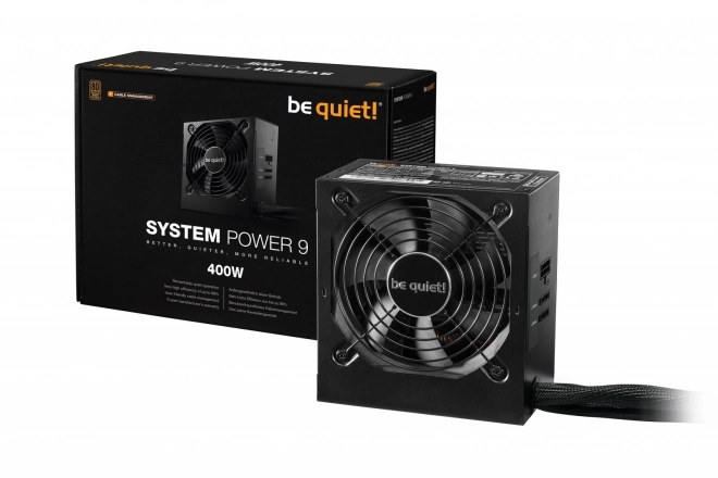 Strømforsyning be quiet! System Power 9 CM 400W
