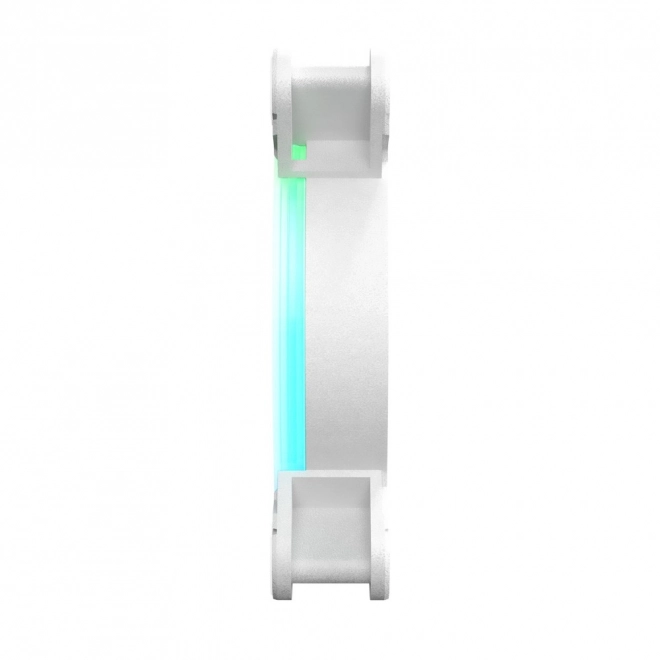 FAN-01 Hvid 4-pak 120mm ARGB ventilator, inklusiv controller og fjernbetjening