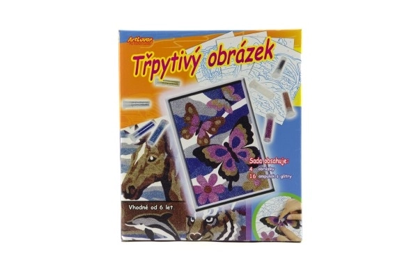 Glitrende billede