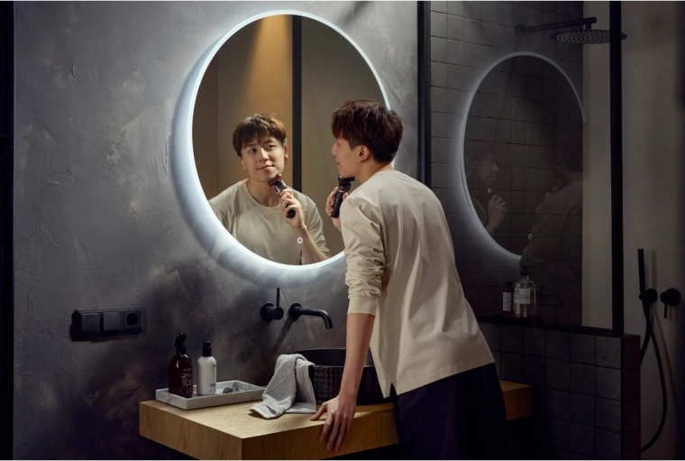 Fleksibelt 360°-hoved for optimal kontakt