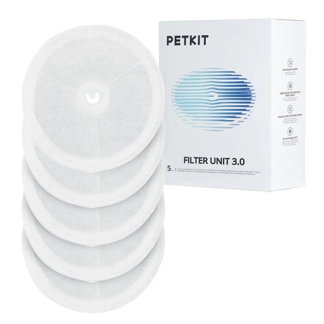 Erstatningsfiltre til PetKit Eversweet springvand 5 stk