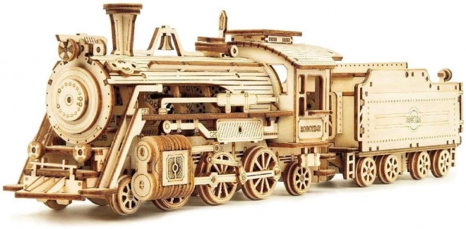 Lokomotiv - Dampexpress - 3D træpuslespil