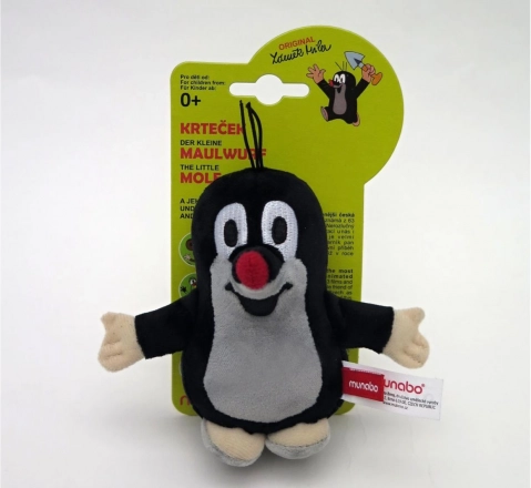 Muldvarpen plysbamse 10 cm