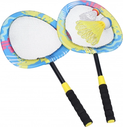 Farverigt badminton sæt til børn