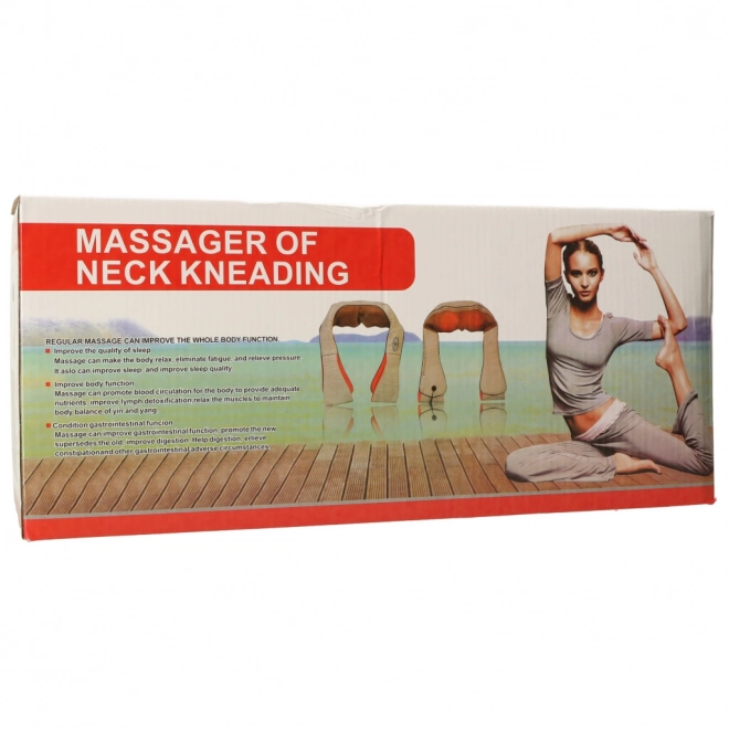 Shiatsu massagekrave med opvarmning
