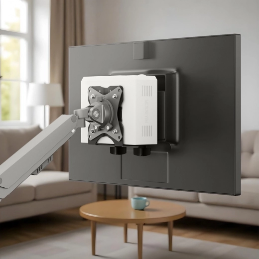 VESA-montage bag skærm og på væg