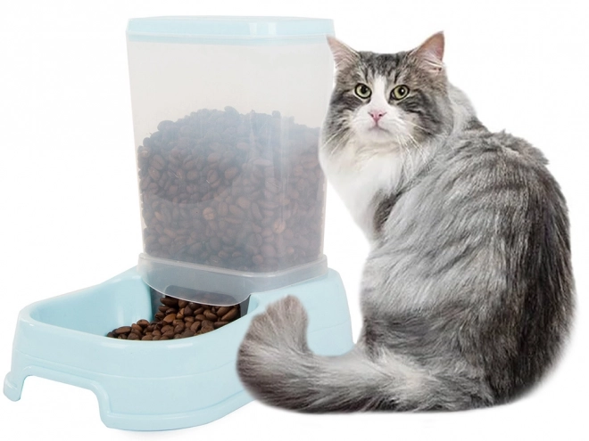 Automatisk foderdispenser til hunde og katte