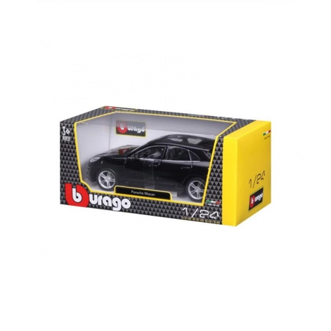 Bburago 1:24 Porsche Macan sort 18-21077