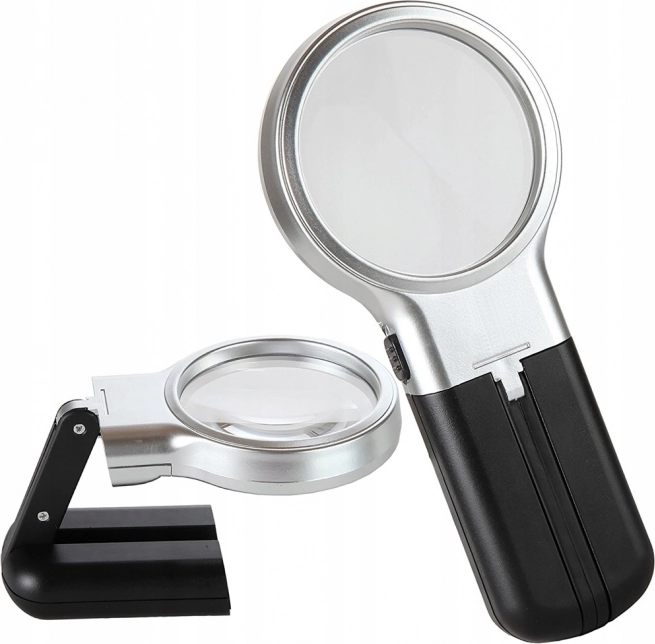 Håndlupe med LED-belysning 3×, 60 mm