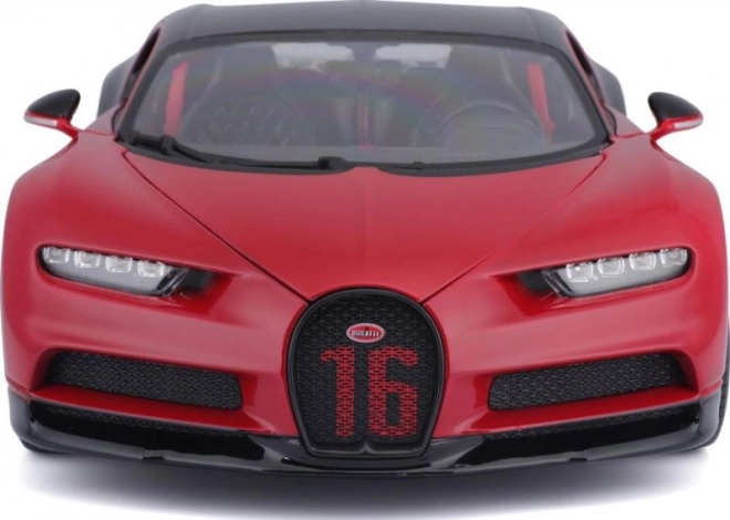 Bburago 1:18 Plus Bugatti Chiron Sport PLUS Rød