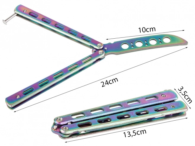 Trænings butterfly kniv