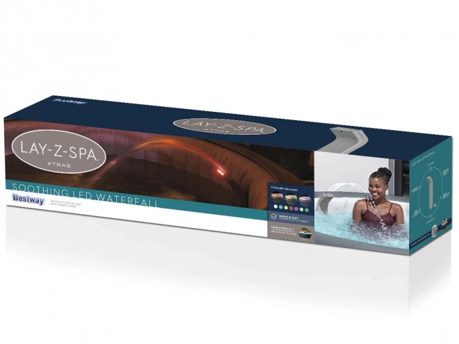 Beroligende vandfald LED til Lay-Z-Spa