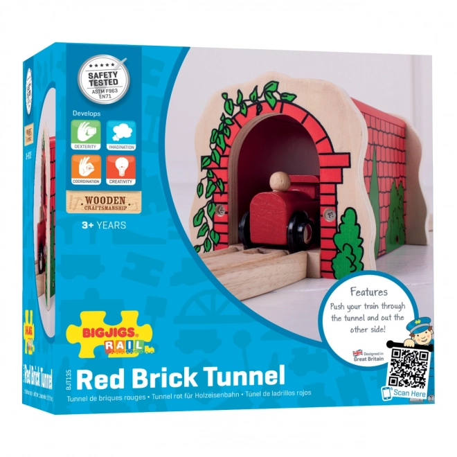 Træt murtunnel til togbane